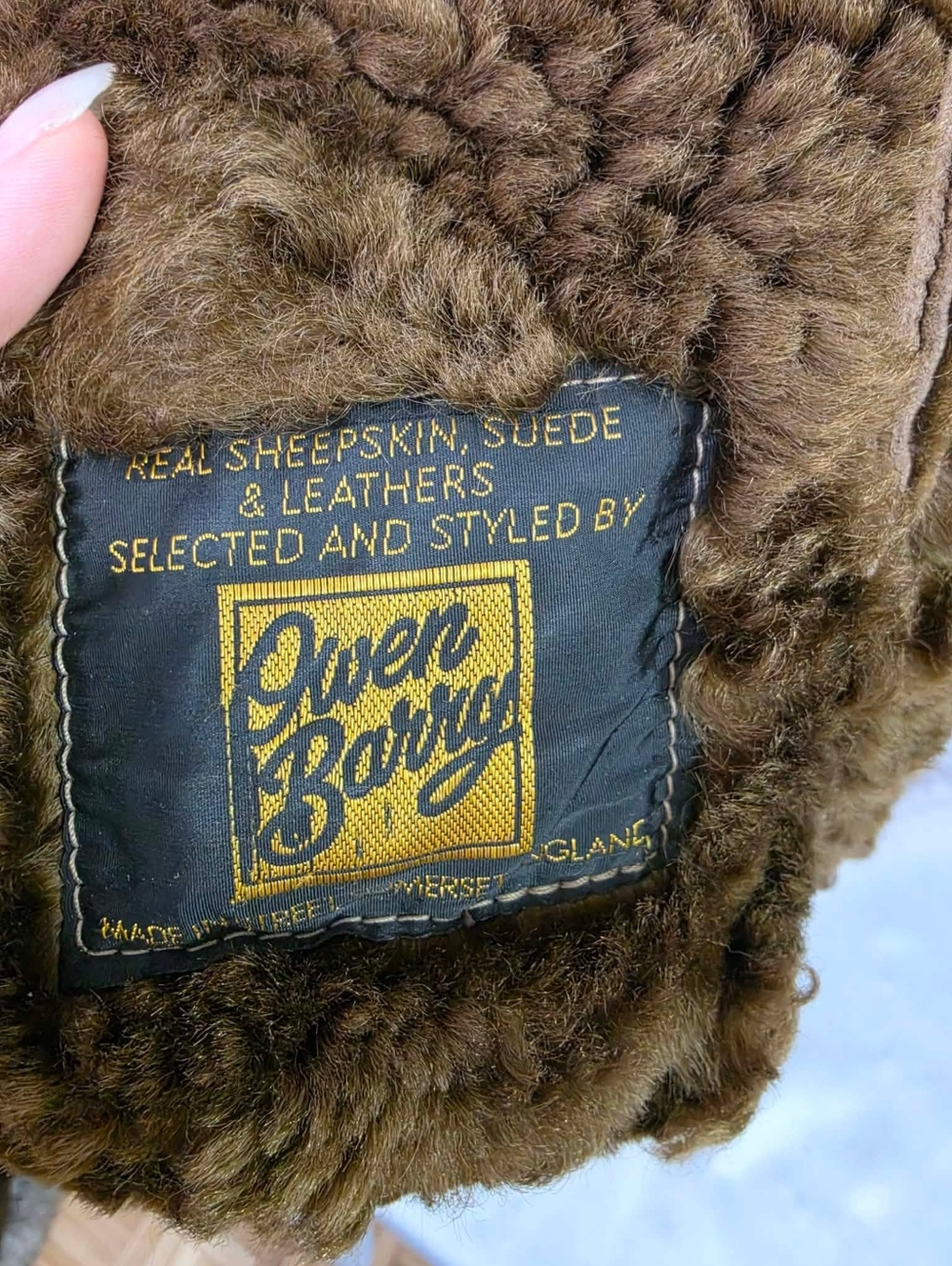 Vintage Shearling Sheapskin Coat - Picture 5 of 11